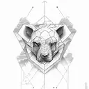 Noah's ark tattoo design idea