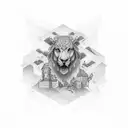 Noah's ark tattoo design idea