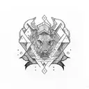 Noah's ark tattoo design idea