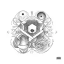 Nevio Davis Dion tattoo design idea