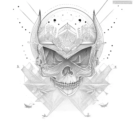 jet plane tattoo design idea