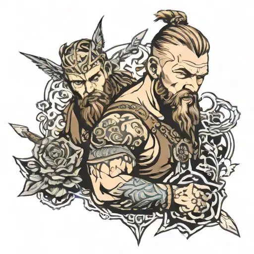 ragnar lothbrok tattoo tattoo design idea