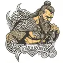 ragnar lothbrok tattoo tattoo design idea