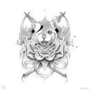 name tatto Joann tattoo design idea