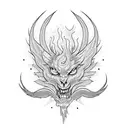rise from the ashes beautiful strong tattoo design idea