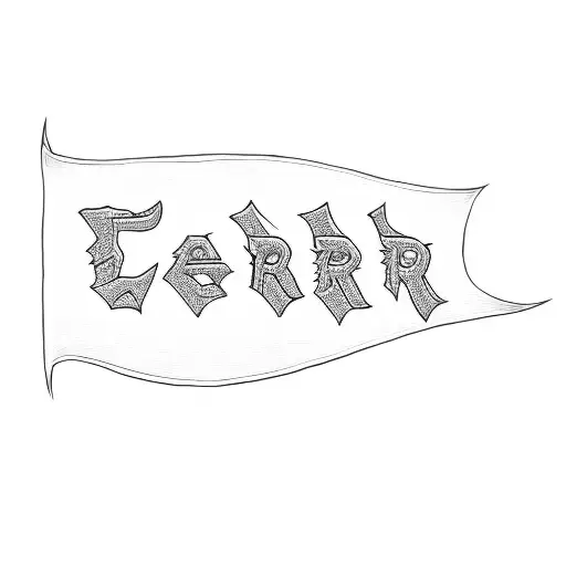 fear god tattoo design idea