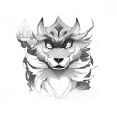 naruto kurama tattoo design idea