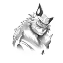 naruto kurama tattoo design idea