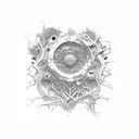 don't forget your roots tattoo design idea