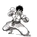 luffy gear 5 tattoo design idea