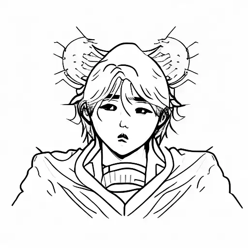 BTS Suga low key  tattoo design idea
