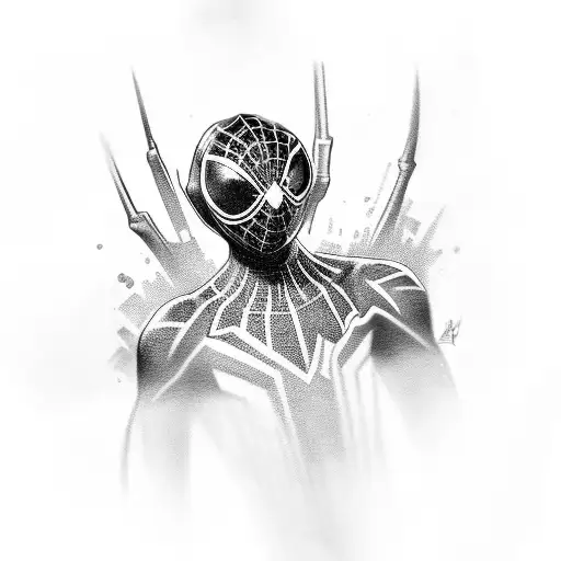 miles morales tattoo design idea