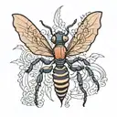 prodigy ant tattoo design idea