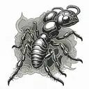 prodigy ant tattoo design idea