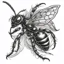 prodigy ant tattoo design idea