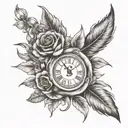born dates  tattoo design idea