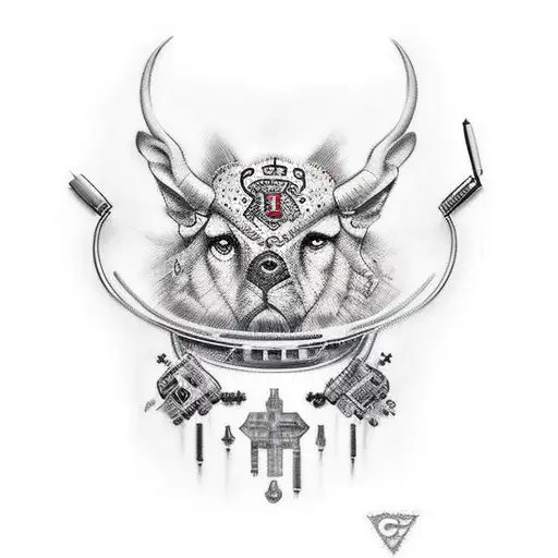 cruz com a data 2020 tattoo design idea