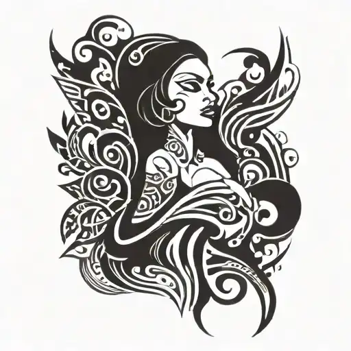 slut tattoo design idea