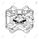 on loop tattoo design idea
