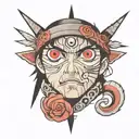 eyes sasuke curse mark tattoo design idea
