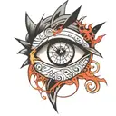 eyes sasuke curse mark tattoo design idea