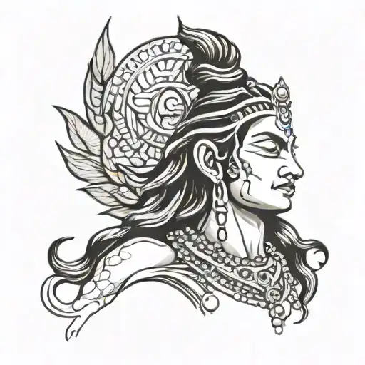 lord shiva tattoo showcasing tattoo design idea