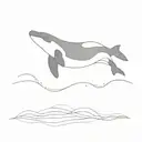 orca whale tattoo design idea