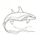orca whale tattoo design idea