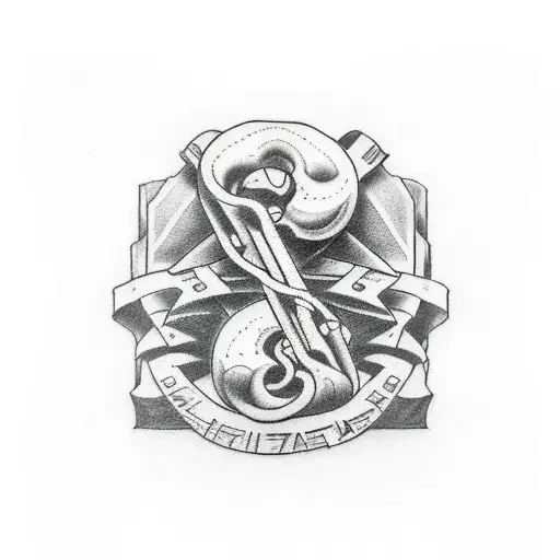 i want a rock arm sleeve tattoo with 6 different main pieces. my favorite bands are the national, tool, kvelartak tattoo design idea