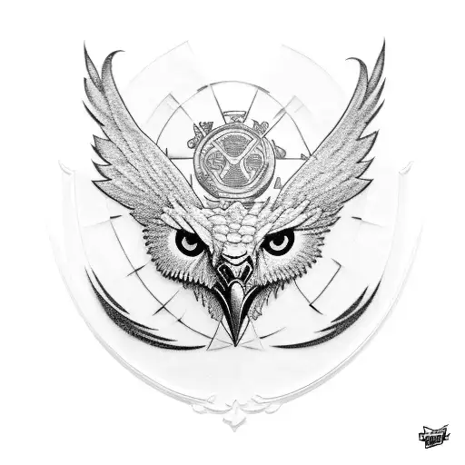 Gretsch White Falcon tattoo design idea