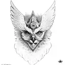 Gretsch White Falcon tattoo design idea