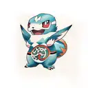 starter pokemon tattoo design idea