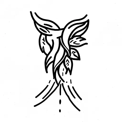 born to die tattoo design idea