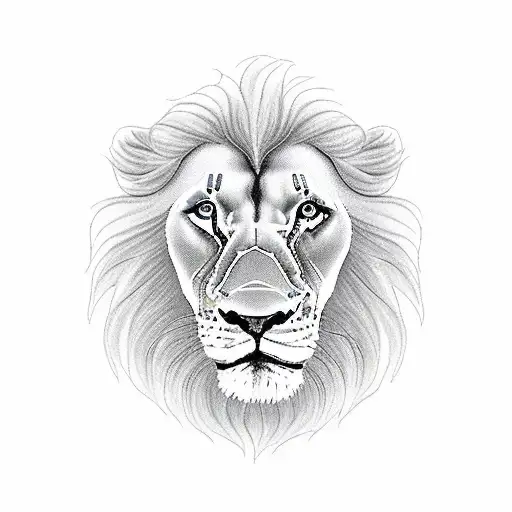 truck driver lion driving a long nose 379 peterbilt semi-truck on lonely highway tattoo design idea