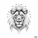 lion driver peterbilt 379 tattoo design idea