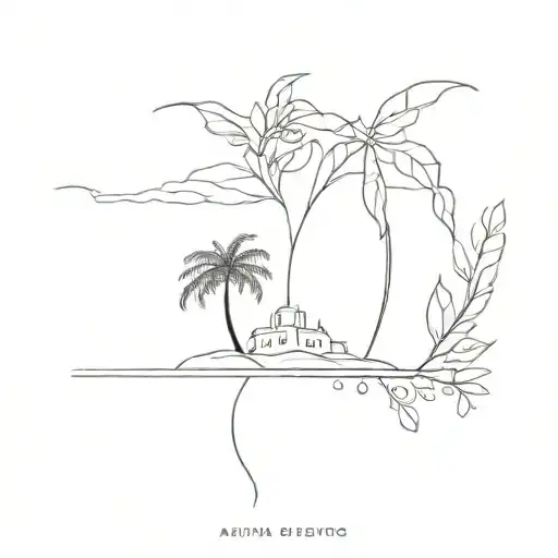 ibiza tattoo design idea