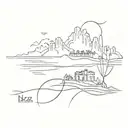 ibiza tattoo design idea