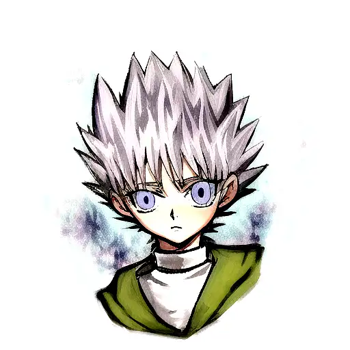 Killua Zoldyck tattoo design idea