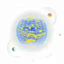  solar system, the universe, the ocean, shifting realities, astrology, libra, water, fire, earth, air all split into sec tattoo design idea