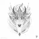 elsa tattoo design idea