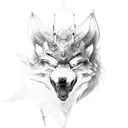 fenrir tattoo design idea