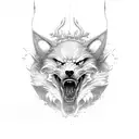 fenrir tattoo design idea