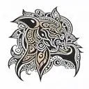 maori tattoo design idea