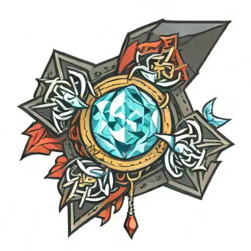 pure mager pker ice barraged and ET old school runescape  tattoo design idea