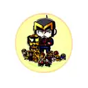 optimus prime y bumblebee chibi tattoo design idea