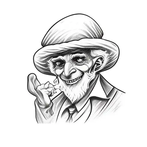 lebanese uncle sam saying Dean Knows tattoo design idea