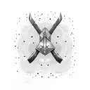 thor woth mjolnir tattoo design idea