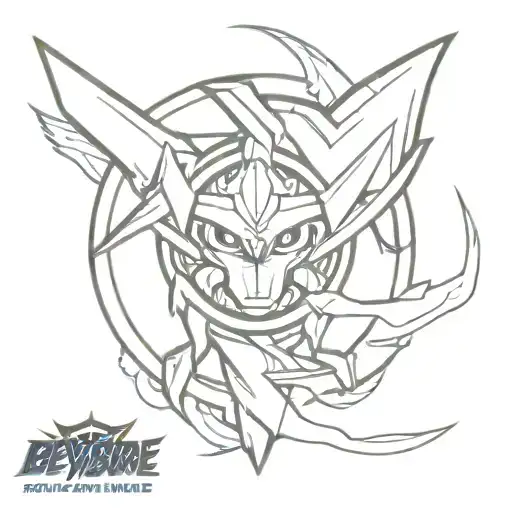 beyblade metal fusion tattoo design tattoo design idea