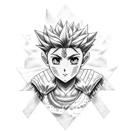 killua epic  tattoo design idea