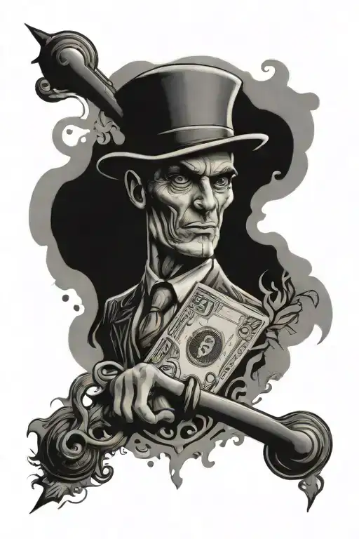 Money Maker tattoo design idea